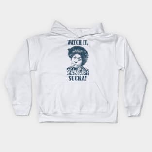 Vintage Wah'chit Sucka! - Aunt Esther - Sanford & Son Kids Hoodie